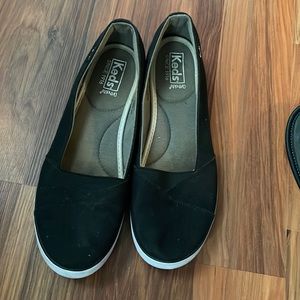KEDS ortho lite slip ons - black size 8.5